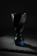 Custom 3D Printed Thin Blue Line Trophy
